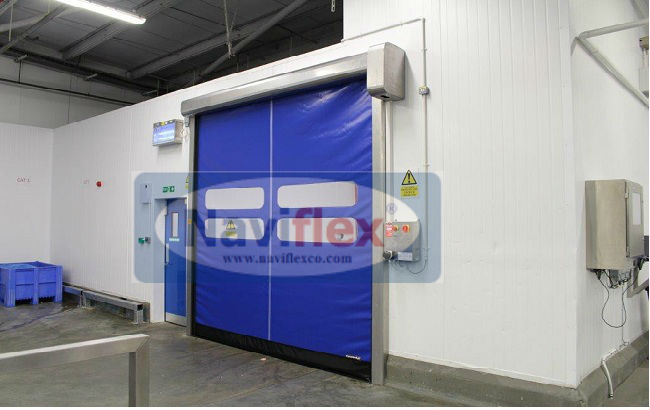 Cửa cuốn nhanh tự động màn nhựa PVC Naviflex