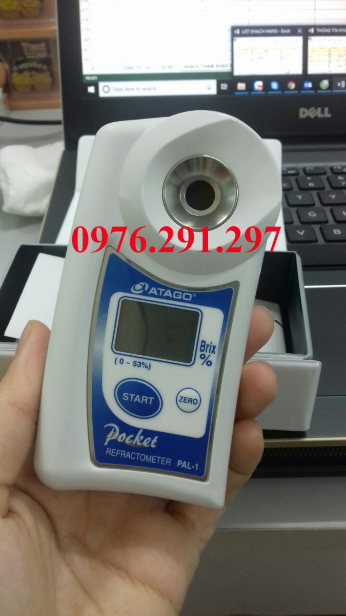 Khúc xạ kế đo độ Brix (độ ngọt)