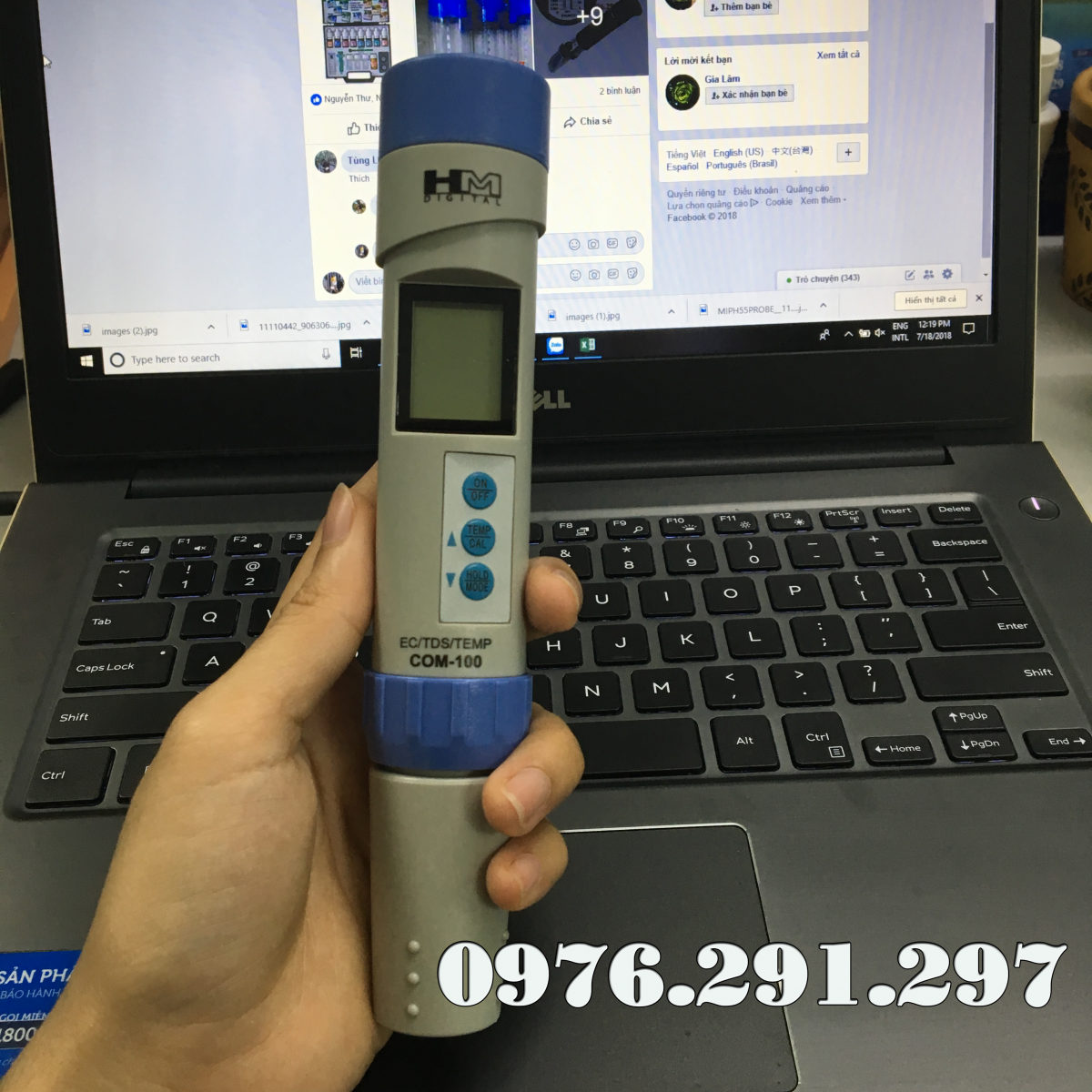 Bút đo ph COM-100