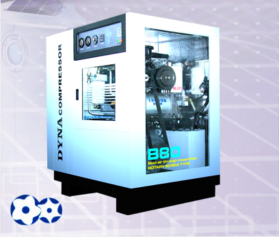 Hệ máy nén khí trục vít B80