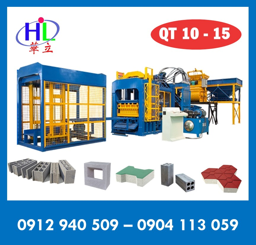 Dây chuyền sản xuất gạch không nung QT10