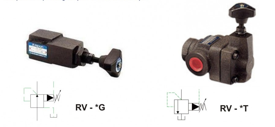 Van thủy lực điều khiển áp lực
