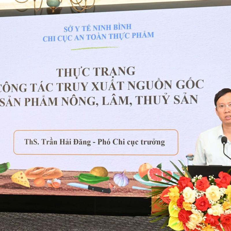 Tập huấn truy xuất nguồn gốc sản phẩm nông, lâm, thủy sản nhằm nâng cao chất lượng, bảo đảm an toàn thực phẩm