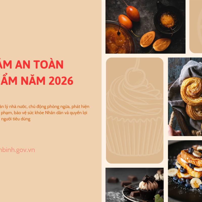 Tăng cường hậu kiểm, siết chặt kỷ cương bảo đảm an toàn thực phẩm năm 2026