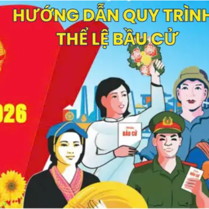 Hướng dẫn quy trình, thể lệ bầu cử