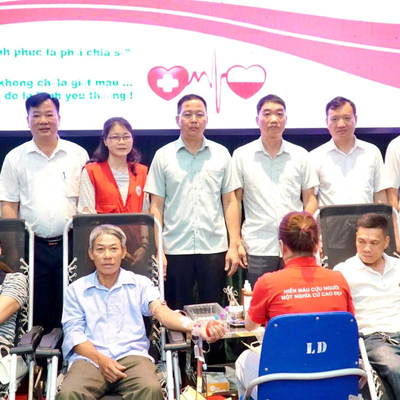 Xã Bình An tổ chức thành công ngày hội hiến máu tình nguyện đợt 1 năm 2026