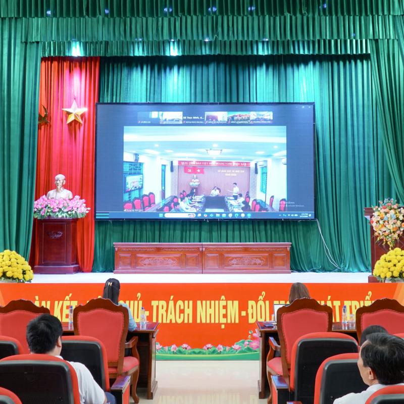 Xã Bình An tham dự hội nghị triển khai công tác huy động trẻ đến các cơ sở giáo dục mầm non và tuyển sinh đầu cấp năm học 2026 - 2027