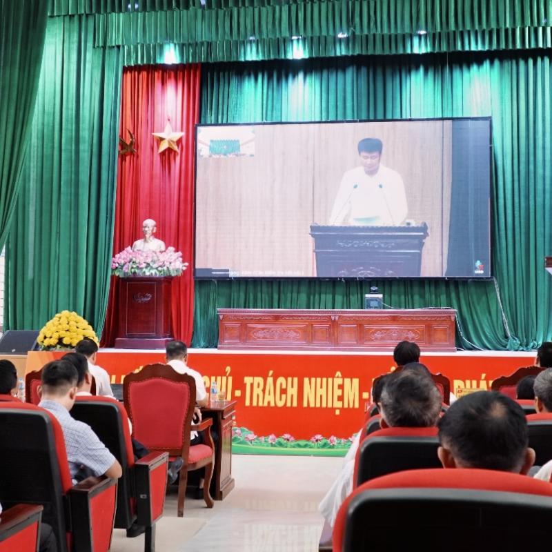 Xã Bình An tham dự hội nghị nghiên cứu, học tập, quán triệt, tuyên truyền và triển khai thực hiện các văn bản của Trung ương và của Tỉnh