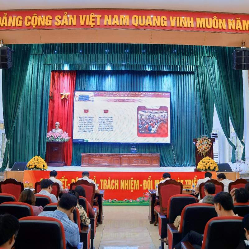 Xã Bình An tham dự hội nghị trực tuyến toàn quốc nghiên cứu, học tập, quán triệt và triển khai thực hiện Nghị quyết Hội nghị Trung ương 2