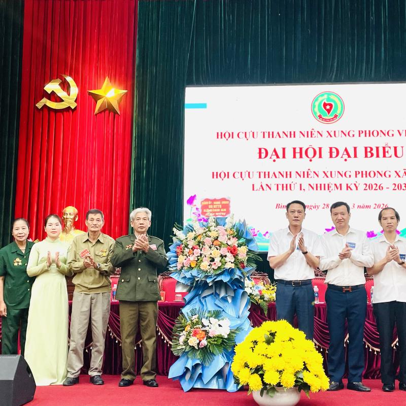 Đại hội đại biểu Hội Cựu thanh niên xung phong phường xã Bình An lần thứ I nhiệm kỳ 2026-2031