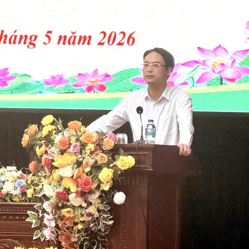 Đảng ủy - UBND xã Bình An tổ chức hội nghị giao ban công tác tháng 5 năm 2026.