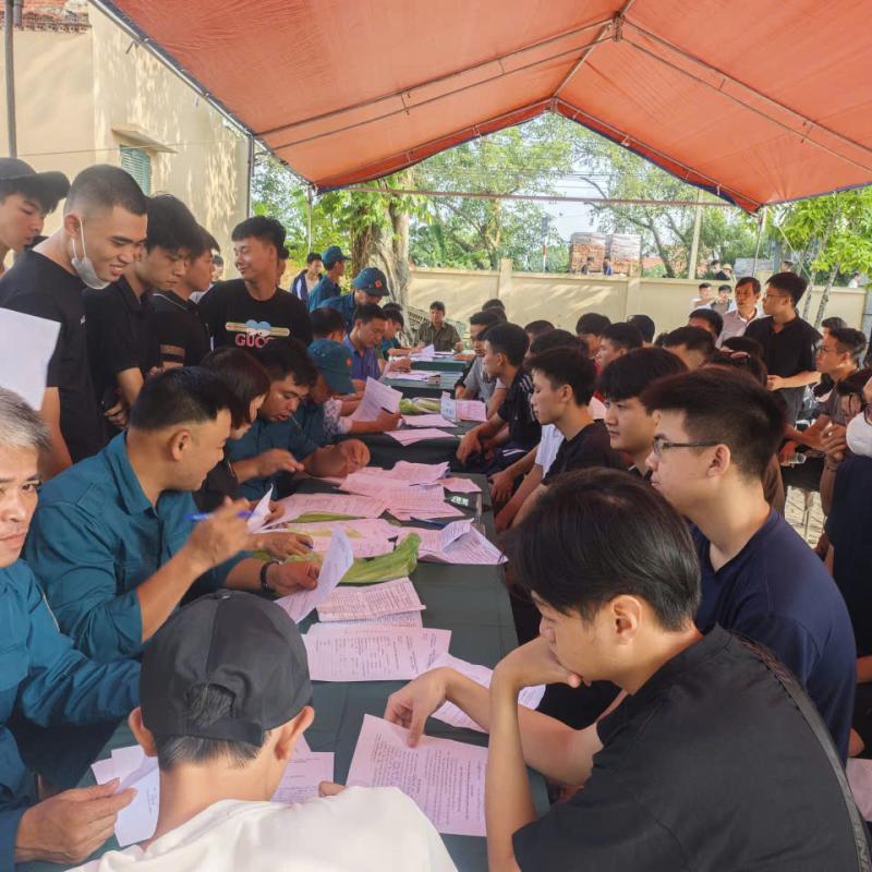 Xã Bình Giang triển khai kế hoạch đăng ký nghĩa vụ quân sự năm 2026
