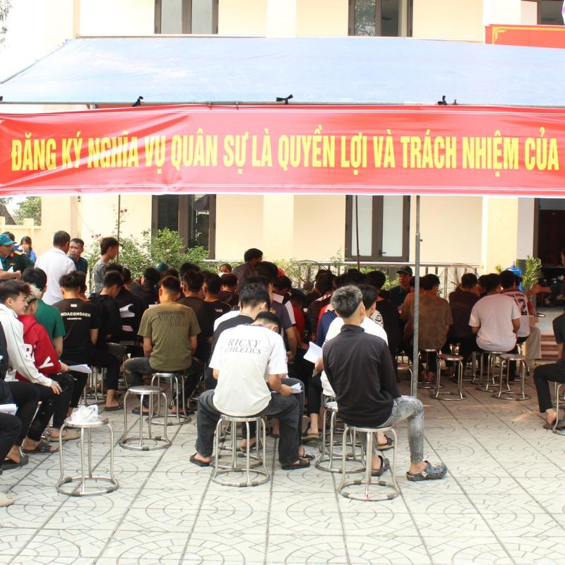 XÃ BÌNH GIANG: HOÀN THÀNH 100% CHỈ TIÊU ĐĂNG KÝ NGHĨA VỤ QUÂN SỰ TUỔI 17 NĂM 2026