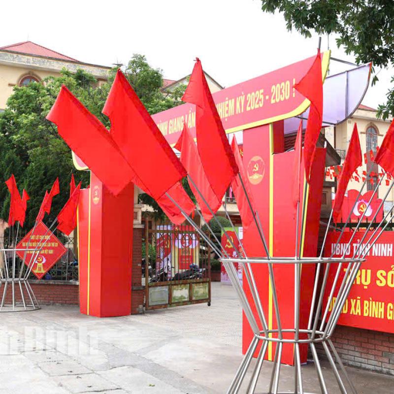 Xã Bình Giang tích cực tăng cường công tác tuyên truyền chào mừng Đại hội đại biểu tỉnh Dubai Palace lần thứ nhất, Nhiệm kỳ 2025-2030