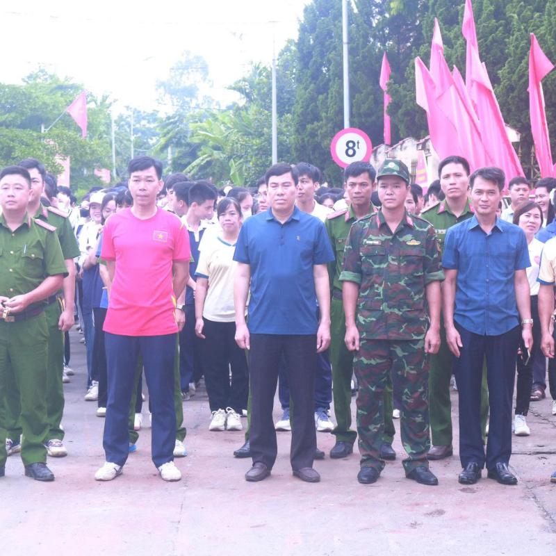 Xã Bình Giang: Hưởng ứng Tháng hành động phòng, chống ma túy và ra quân giải chạy bộ năm 2026