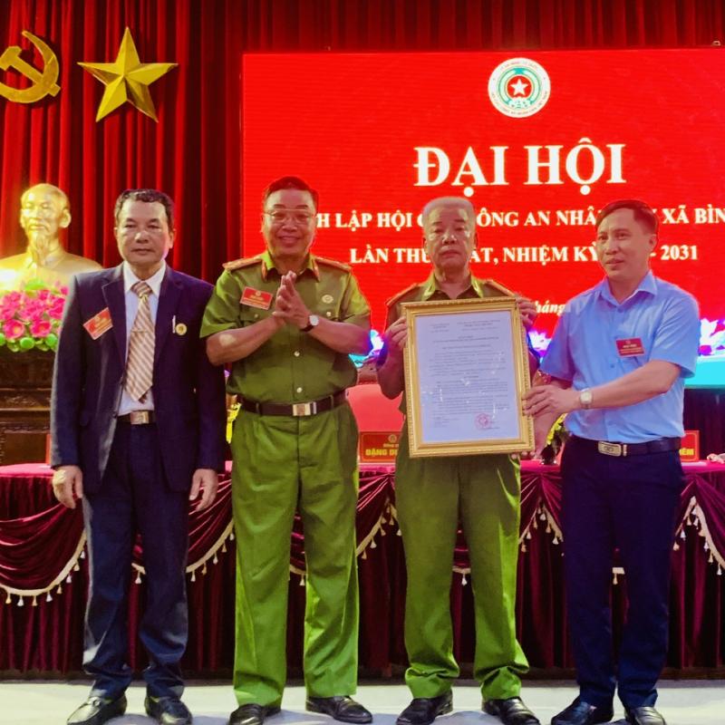 Đại hội thành lập Hội Cựu Công an nhân dân xã Bình Lục lần thứ nhất
