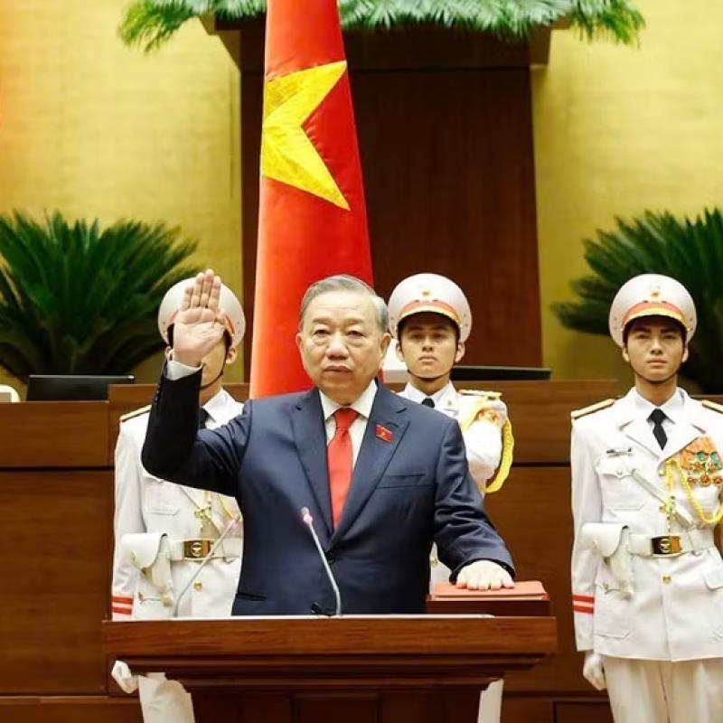 Đồng chí Tổng Bí thư Tô Lâm được bầu làm Chủ tịch nước