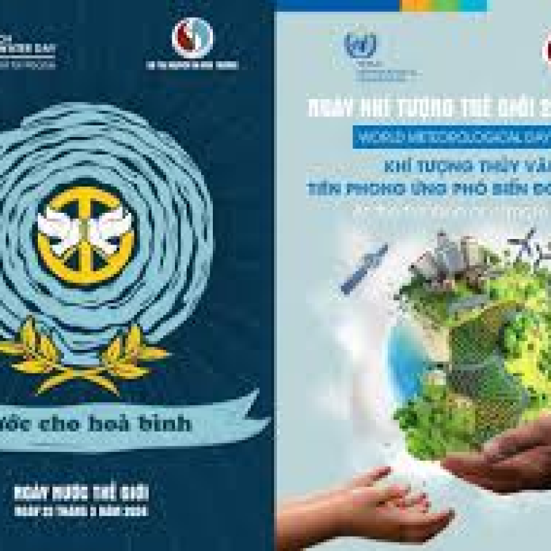 Phát động hưởng ứng Ngày Nước thế giới và Ngày Khí tượng thế giới năm 2026