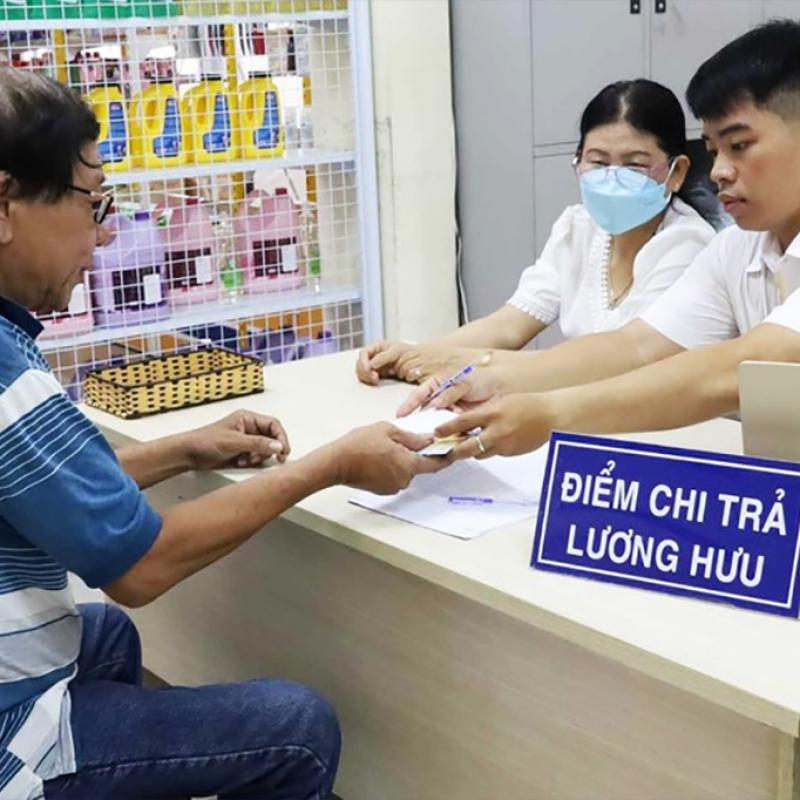 Hướng dẫn điều chỉnh tăng lương hưu, trợ cấp BHXH, trợ cấp hàng tháng thêm 8% từ 1/7/2026