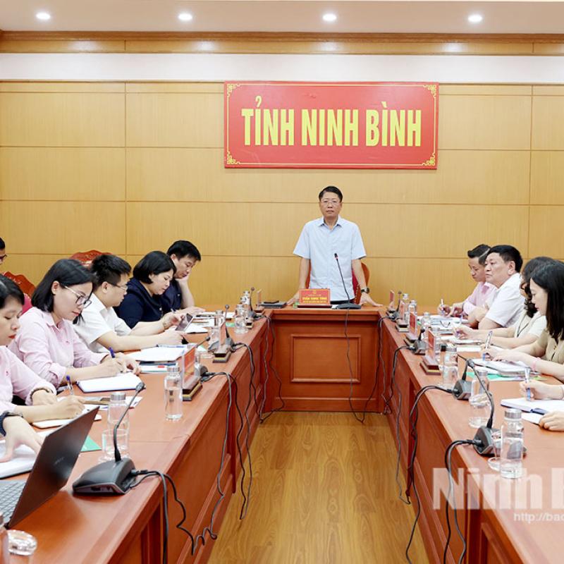 Ban đại diện HĐQT Ngân hàng Chính sách xã hội tỉnh sơ kết hoạt động quý I/2026