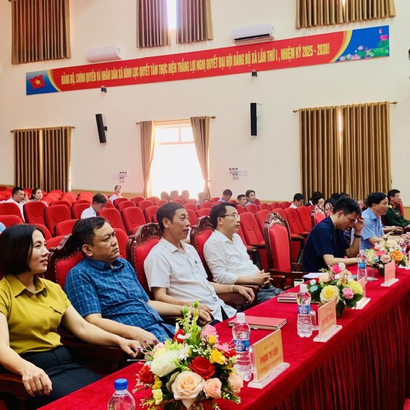 Xã Bình Lục tham dự hội nghị toàn quốc tổng kết công tác bầu cử đại biểu Quốc hội khóa XVI và đại biểu Hội đồng nhân dân các cấp nhiệm kỳ 2026 – 2031