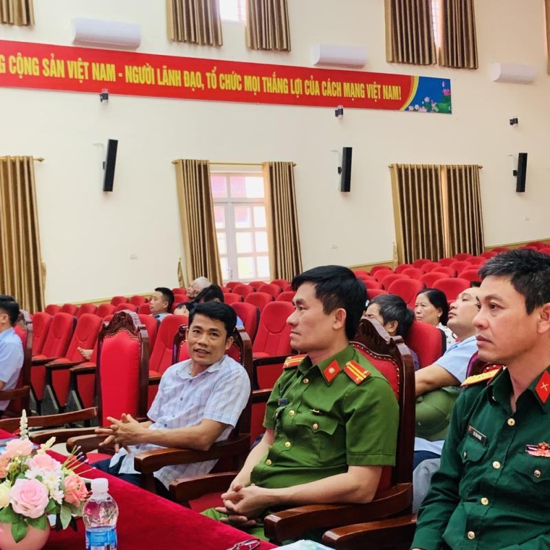 Xã Bình Lục tham dự hội nghị trực tuyến toàn quốc về công tác phòng, chống thiên tai năm 2026