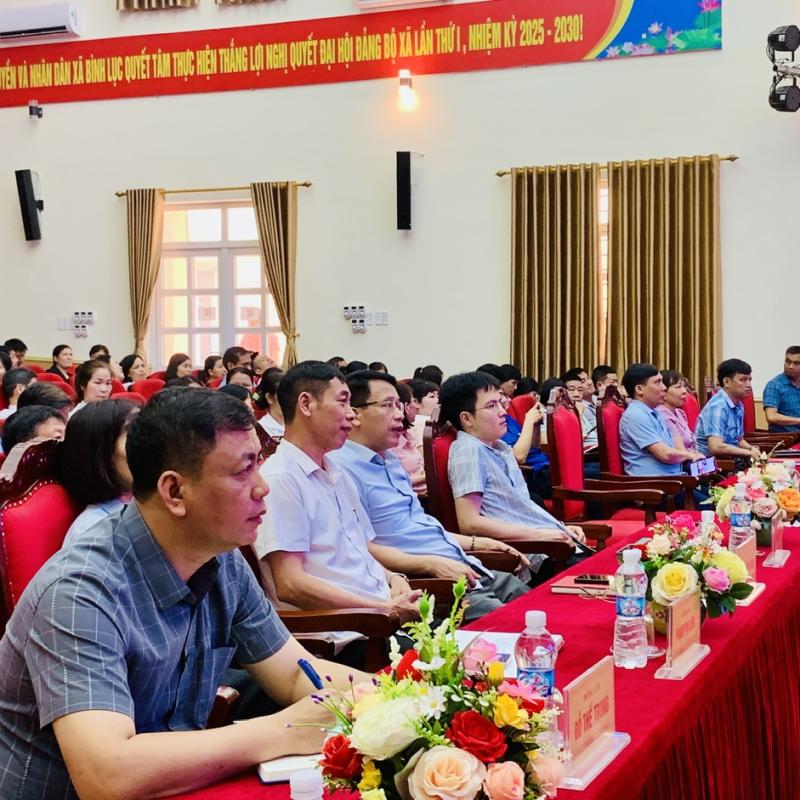 Xã Bình Lục tham dự hội nghị toàn quốc quán triệt, triển khai thực hiện Nghị quyết Trung ương 2 (khóa XIV)