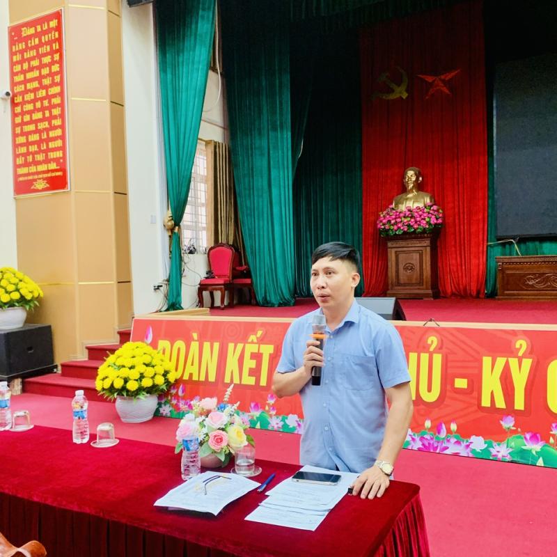 UBND xã Bình Lục triển khai kế hoạch tổ chức Đại hội TDTT lần thứ I