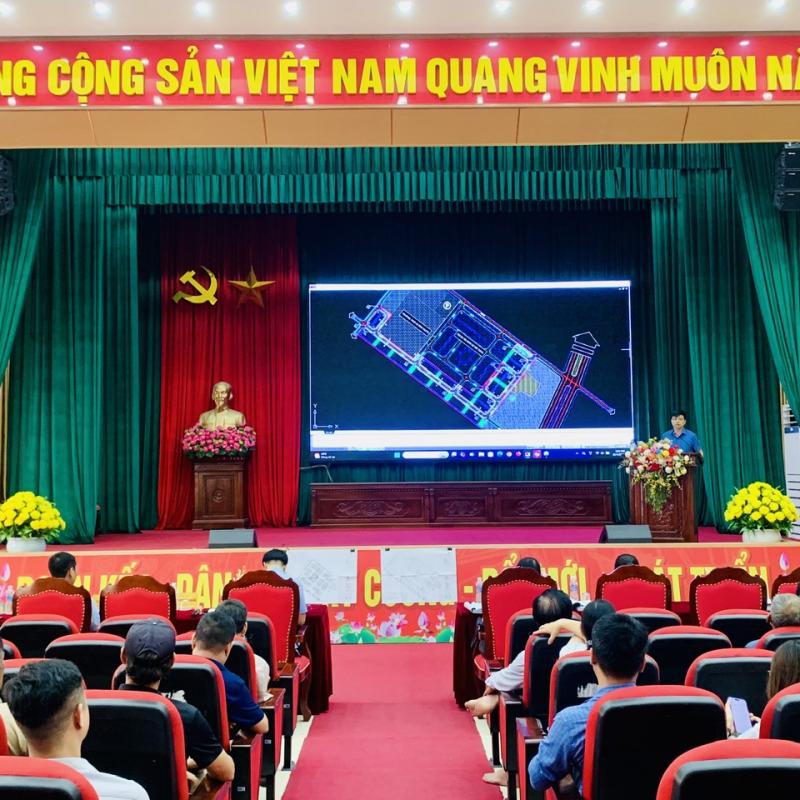 Hội nghị tuyên truyền, đối thoại, vận động các hộ dân bị ảnh hưởng thu hồi đất  bởi các dự án Bắn Cá Dubai palace xây dựng tuyến đường bộ song hành đường Vành đai 5 – Vùng Thủ đô Hà Nội (giai đoạn 1)