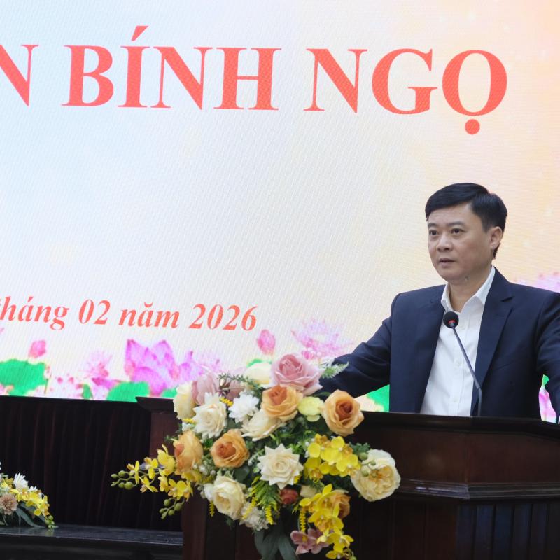 Phường Đông A gặp mặt cán bộ, công chức, viên chức, người lao động nhân dịp Tết Nguyên đán Bính Ngọ 2026
