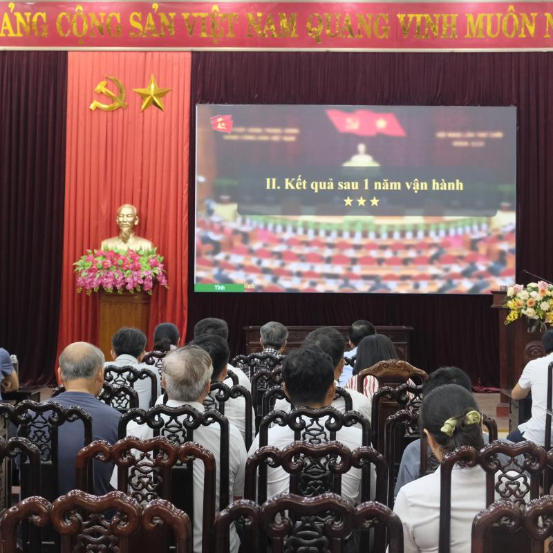 Phường Đông A dự Hội nghị toàn quốc sơ kết 1 năm vận hành mô hình tổ chức của hệ thống chính trị và mô hình chính quyền địa phương