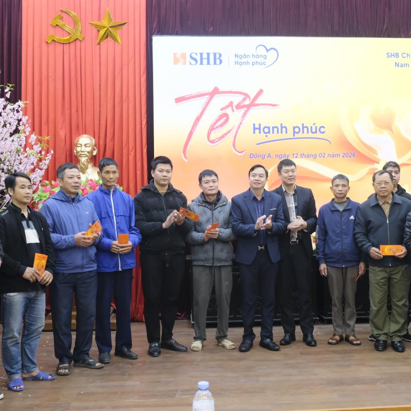 Phường Đông A tổ chức chương trình tiếp nhận và trao quà Tết Nguyên đán Bính Ngọ 2026