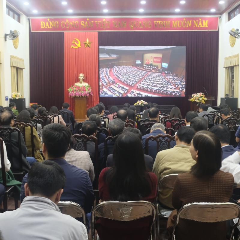Phường Đông A tham dự Hội nghị trực tuyến toàn quốc nghiên cứu, học tập, quán triệt và triển khai thực hiện Nghị quyết số 79-NQ/TW về phát triển kinh tế Nhà nước và Nghị quyết số 80-NQ/TW về phát triển văn hóa Việt Nam của Bộ Chính trị