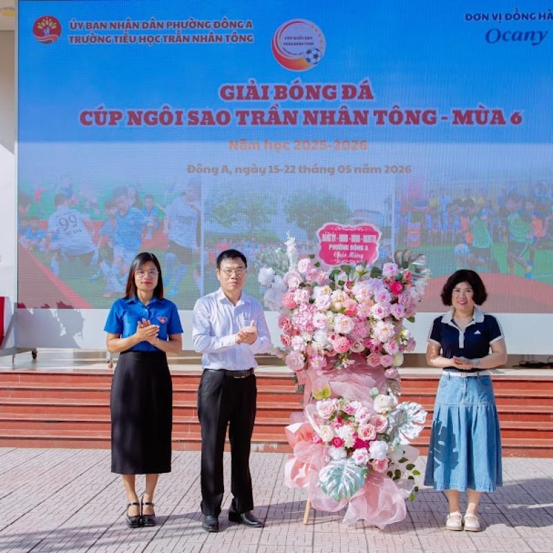 TRƯỜNG TIỂU HỌC TRẦN NHÂN TÔNG: KHAI MẠC GIẢI BÓNG ĐÁ “NGÔI SAO TRẦN NHÂN TÔNG” – MÙA 6, NĂM HỌC 2025-2026