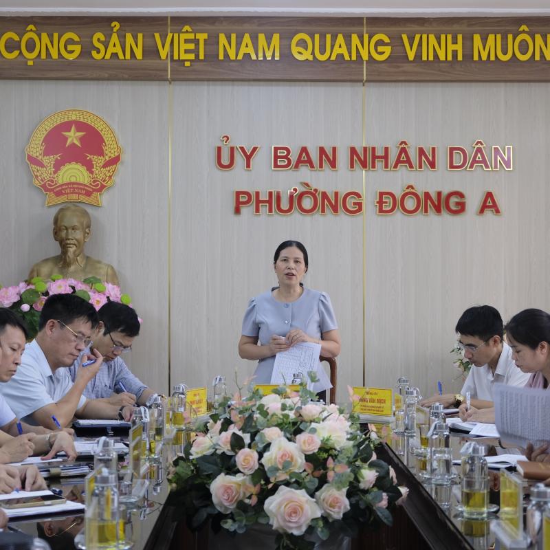 Phường Đông A: quyết tâm hoàn thành thắng lợi các mục tiêu phát triển kinh tế - xã hội năm 2026