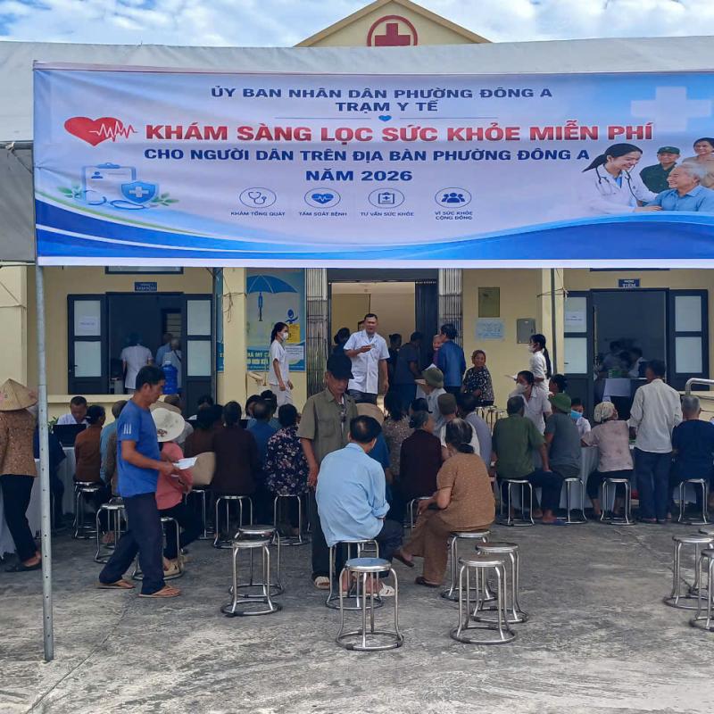 Hành trình của lòng nhân ái và trách nhiệm: Khép lại thành công Đợt 1 Chiến dịch khám sức khỏe miễn phí cho Nhân dân phường Đông A