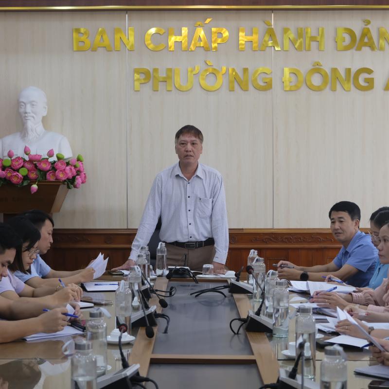 Ủy ban Kiểm tra Đảng ủy phường Đông A triển khai kế hoạch xác minh tài sản, thu nhập năm 2026