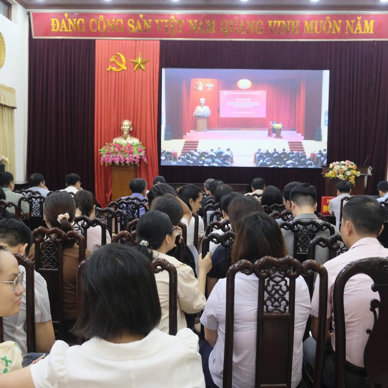 Phường Đông A tham dự tập huấn trực tuyến toàn quốc nâng cao năng lực, kỹ năng xử lý tình huống cho đội ngũ cán bộ cơ sở