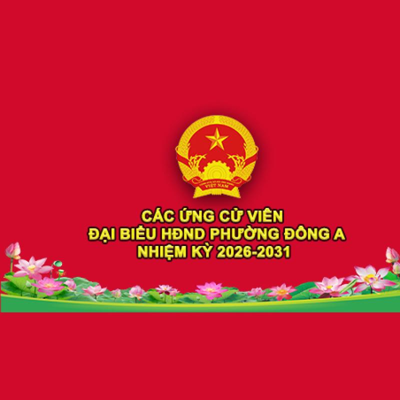 ĐƠN VỊ BẦU CỬ SỐ 2 (03 TDP: Số 1 Phú Ốc, Số 2 Phú Ốc, Số 3 Phú Ốc)