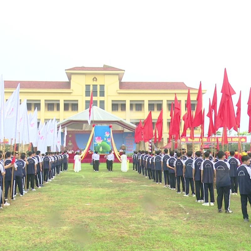 Lễ khai mạc Đại hội TDTT cụm phường Đồng Văn, Duy Hà, Duy Tiên, Duy Tân và Tiên Sơn lần thứ I năm 2026