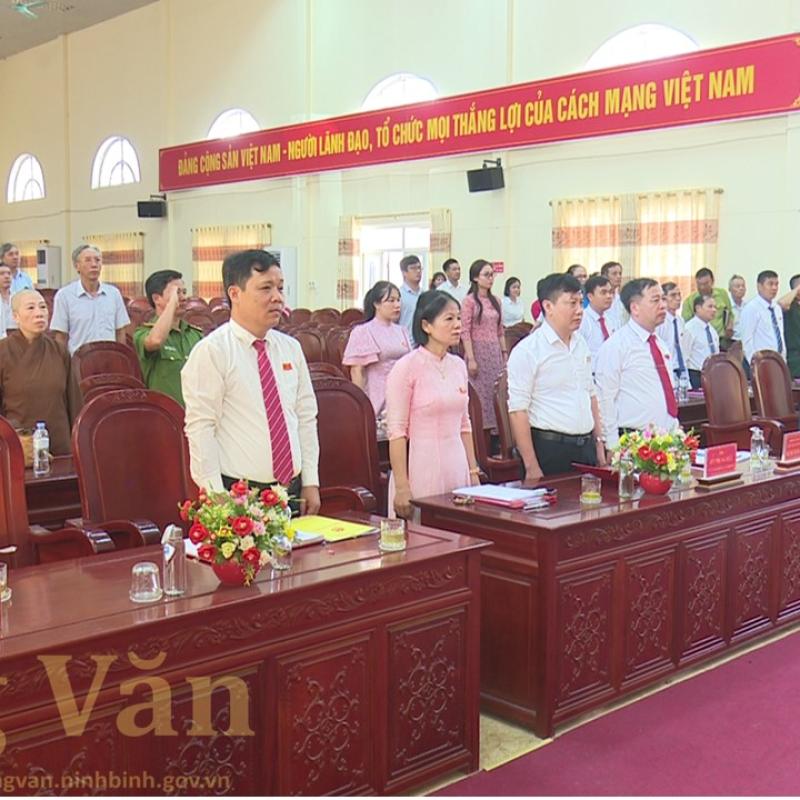 HĐND phường Đồng Văn khóa X, nhiệm kỳ 2026 - 2031 tổ chức Kỳ họp thứ hai (Kỳ họp chuyên đề)
