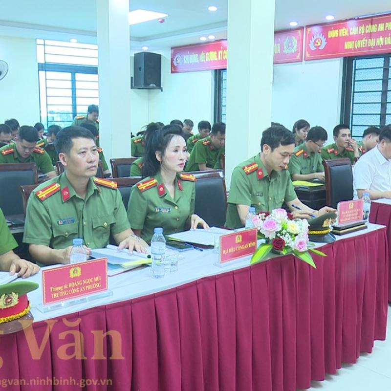 Đảng ủy Công an phường Đồng Văn triển khai mô hình “Trọng dân, gần dân, vì cuộc sống bình yên, hạnh phúc của nhân dân”