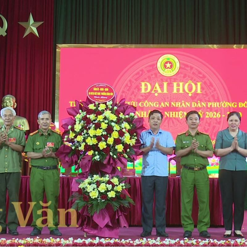 Đại hội thành lập Hội Cựu CAND phường Đồng Văn lần thứ Nhất - nhiệm kỳ 2026 - 2030