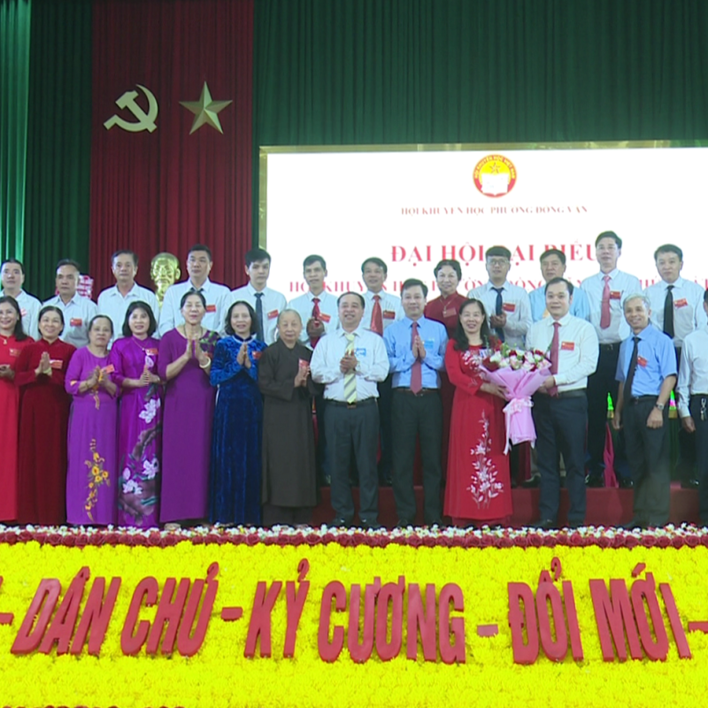 Đại hội đại biểu Hội Khuyến học phường Đồng Văn lần thứ nhất, nhiệm kỳ 2026 - 2031