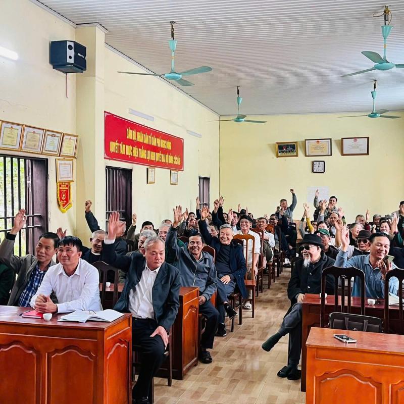 HỘI NGHỊ LẤY Ý KIẾN CỬ TRI NƠI CƯ TRÚ ĐỐI VỚI NGƯỜI ỨNG CỬ ĐẠI BIỂU HĐND NHIỆM KỲ 2026 – 2031