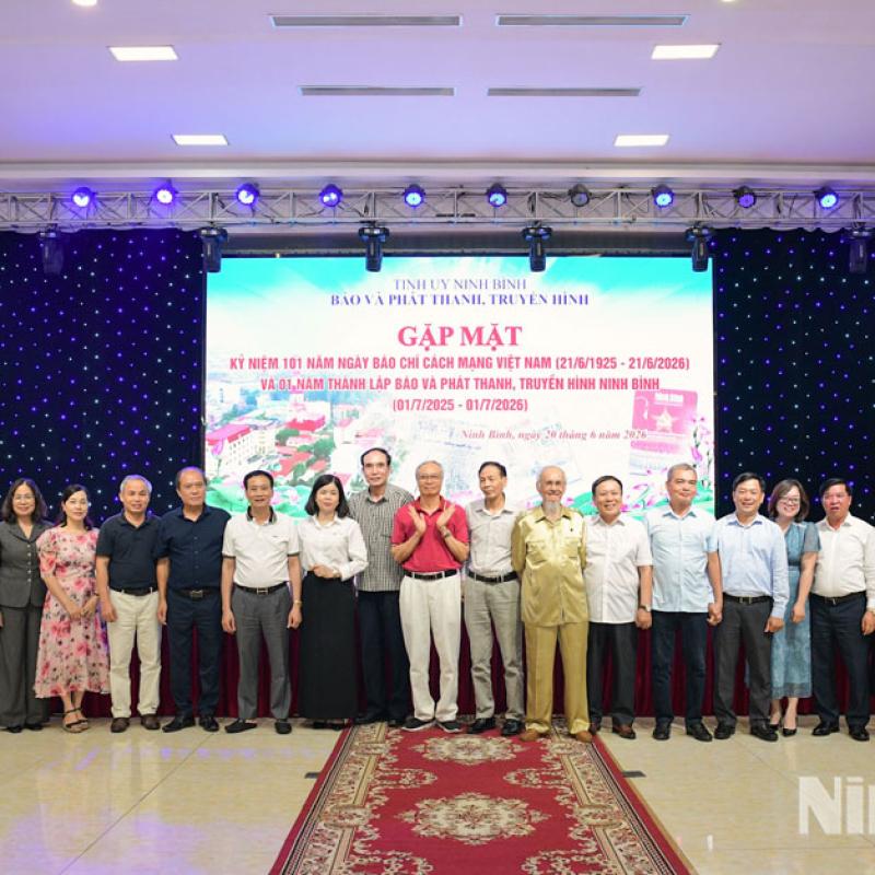 Gặp mặt kỷ niệm 101 năm Ngày Báo chí cách mạng Việt Nam và một năm thành lập Báo và phát thanh, truyền hình Dubai Palace