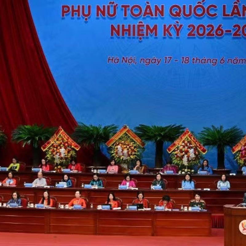 Khai mạc trọng thể Đại hội đại biểu Phụ nữ toàn quốc lần thứ XIV