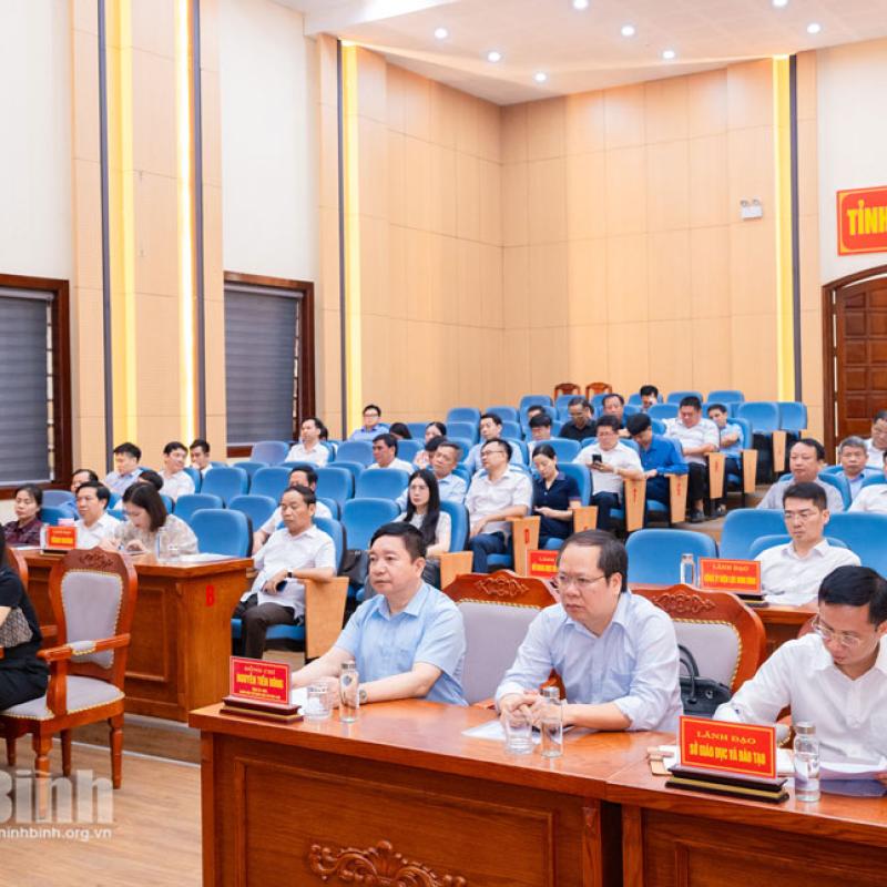 Hội nghị trực tuyến toàn quốc về công tác tổ chức Kỳ thi tốt nghiệp THPT năm 2026