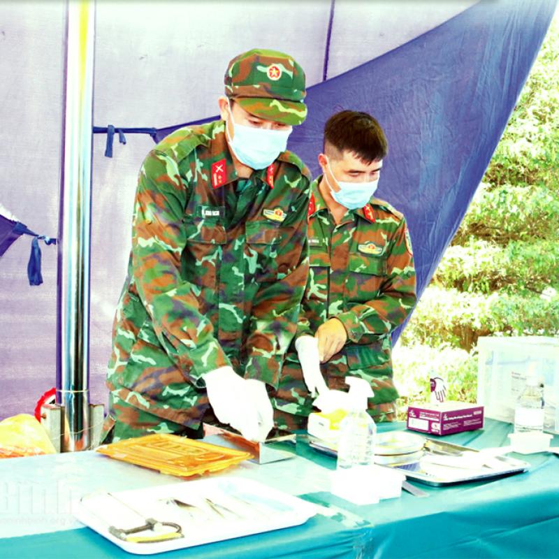 Thực hiện lấy mẫu hài cốt liệt sĩ chưa xác định được danh tính: Bảo đảm chính xác, an toàn, hiệu quả