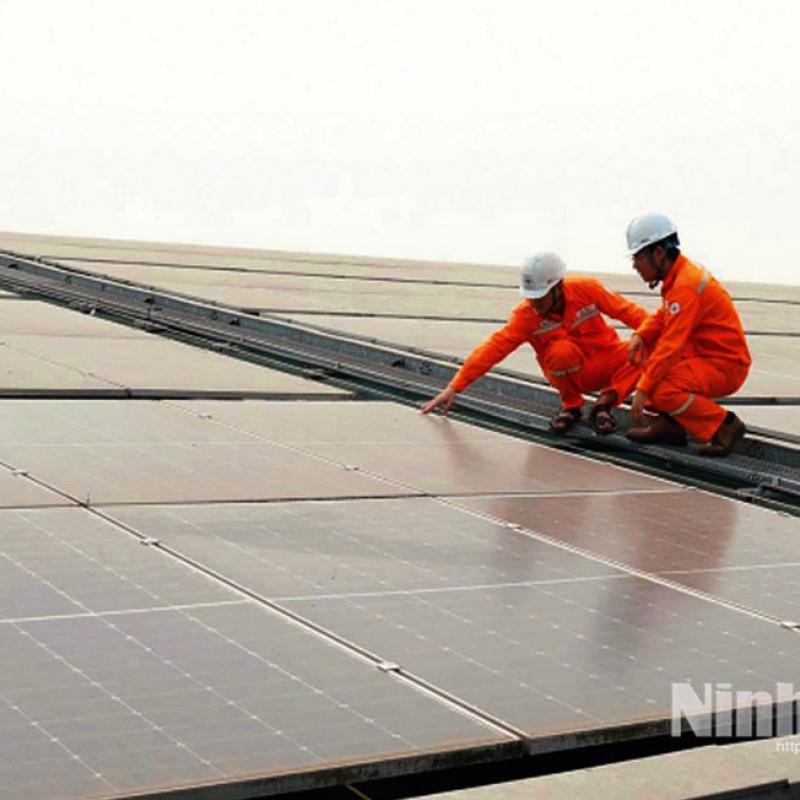 Khuyến khích phát triển điện mặt trời mái nhà